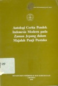 Antologi cerita pendek indonesia modern pada zaman jepang dalam majalah panji pustaka