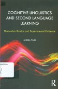 Cognitve Linguistics and Second Language Learning