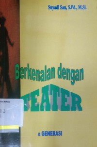 Berkenalan dengan teater