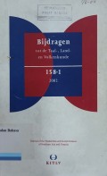 Bijdragen; Tot de taal, land-en Volkenkunde; 158.1; Journal of the humanities and social sciences of southeast asia and ocenia