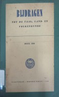 Bijdragen tot de taal-, land- en volkenkunde deel 124 1e,2e,3e,4e aflevering