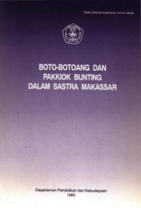 Boto-botoang dan pakkiok bunting dalam sastra Makassar