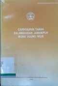 Cariyosipun tanah balambangan jamanipun wong agung wilis