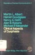 Clinical Aspects of Dysphasia