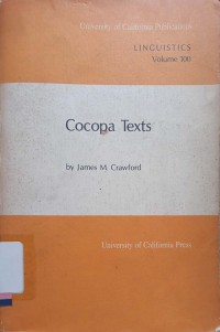 Cocopa texts