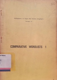 Comparative Wordlists 1