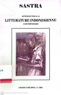 Sastra introduction a la litterature indonesienne contemporaire