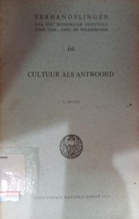 Cultuur Als Antwoord