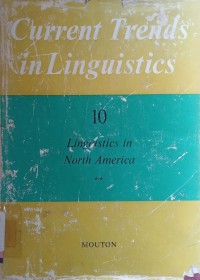 Linguistics in north america II volume 10