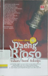 Daeng Rjoso prahara bumi balanipa: sebuah novel epos