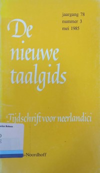 De nieuwe taalgids: tijdschrift voor neerlandici jaargang 78, nummer 3, mei 1985