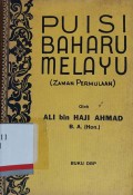 Puisi Baharu Melayu (Zaman Permulaan)