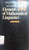 Elements of Mathematical Linguistics