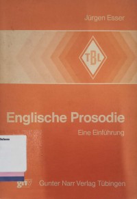 Englische prosodie: Eine einfuhrung