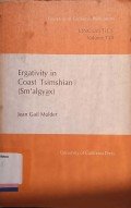 Ergativity in coast tsimshian (sm'algyax)