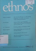 Ethnos, Volume 59:I-II