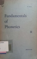 Fundamental of Phonetics