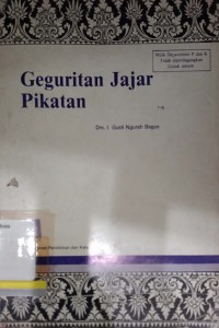 Geguritan Jajar Pikatan