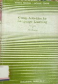 Group activities for language learning