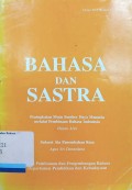 Bahasa dan Sastra Tahun XVI Nomor 1 1998