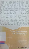 The discovery of language: Linguistic science in the nineteenth century