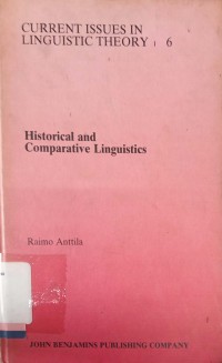 Historical and Comparative Linguistics