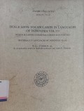 Holle lists: vocabularies in languages of Indonesia vol. 7/1 North Sulawesi: Gorontalo group and Tontoli