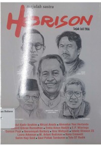 Majalah sastra horison sejak Juli 1966 (Januari--Februari-Maret 2018)