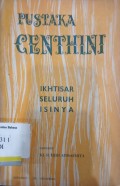 Pustaka centhini: Ikhtisar seluruh isinya