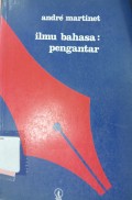 Ilmu bahasa : pengantar