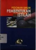 Pedoman Umum Pembentukan Istilah