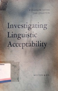 Investigating Linguistic Acceptability