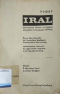 IRAL vol.XIV no.2 1976