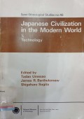 Japanese civilization in the modern world X: Technology