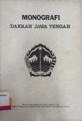 MONOGRAFI DAERAH JAWA TENGAH