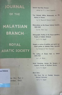 Malaysian Branch Royal Asiatic Society