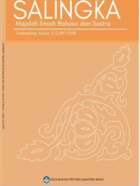 Jurnal Salingka Volume 15 Nomor I Edisi Juni 2018