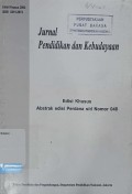 Jurnal pendidikan dan kebudayaan, edisi khusus 2004