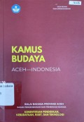 Kamus Budaya Aceh-lndonesia