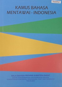 Kamus Bahasa Mentawai—lndonesia