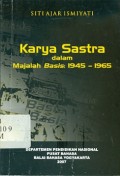 Karya sastra dalam majalah basis : Majalah basis 1945-1965