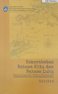 Kekerabatan Bahasa Hitu dan Bahasa Luhu