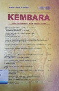 Kembara: Jurnal keilmuan bahasa, sastra,danpengajarannya volume 4, nomor 1, April 2018