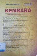 Kembara: Jurnal keilmuan bahasa, sastra,danpengajarannya volume 4,nomor 2, Oktober 2018