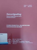 Sawerigading: Memuat Masalah Bahasa dan Sastra Indonesia dan Daerah - Kohesi Gramatikal dalam Wacana Narasi Bahasa Mandar