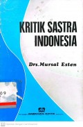 Kritik sastra Indonesia