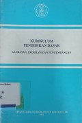 Kurikulum pendidikan dasar: landasan, program dan pengembangan