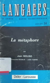 Langages: la metaphore