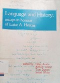 Language and History: essay in honour of Luise A. Hercus