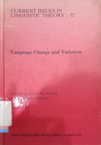 Language change and variation